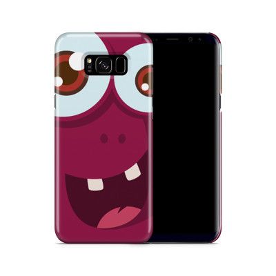 Skal till Samsung Galaxy S8 Plus - Vinrött monster