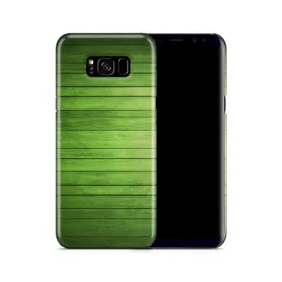Skal till Samsung Galaxy S8 Plus - Wood - Grön
