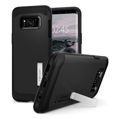 SPIGEN Slim Armor Skal till Samsung Galaxy S8 Plus - Svart