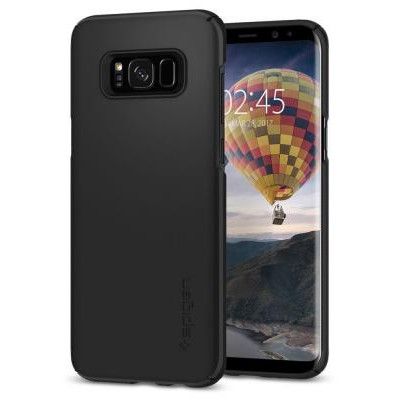 Spigen Thin Fit Galaxy S8 Svart
