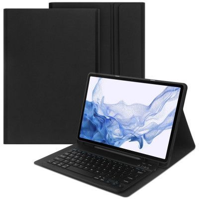 Tech-Protect Galaxy Tab S7 Plus/S8 Plus/S7 FE Fodral med Tangentbord - Svart