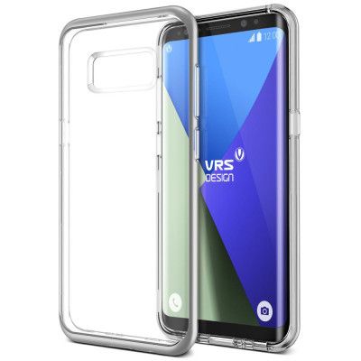 Verus Crystal Bumper Skal till Samsung Galaxy S8 Plus - Silver