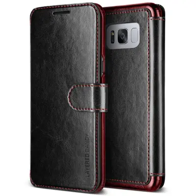 Verus Dandy Layered Plånboksfodral till Samsung Galaxy S8 Plus - Svart