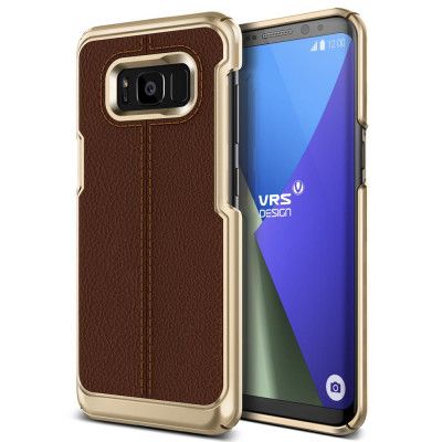 Verus Simpli Mod Skal till Samsung Galaxy S8 Plus - Brun