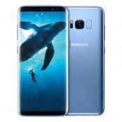 Begagnad Samsung Galaxy S8 64GB Korallblå Olåst i bra skick Klass B