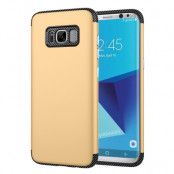 Carbon Combo Mobilskal till Samsung Galaxy S8 - Gold
