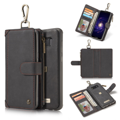 Caseme Plånboksfodral Samsung Galaxy S8 - Svart