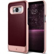 Caseology Fairmont Skal till Samsung Galaxy S8 - Burgundy