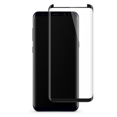 Champion Full Glue Skärmskydd Galaxy S8 - Svart