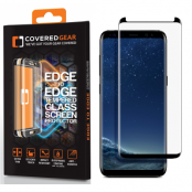 CoveredGear Edge to Edge härdat glas till Samsung Galaxy S8 - Svart