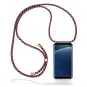 Boom Galaxy S8 mobilhalsband skal - Red Camo Cord