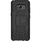 Deltaco Dazzler Skal med Stativ för Samsung Galaxy S8 - Svart