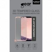 GEAR Härdat Glas 3D Full Cover Samsung S8 - Rosegold