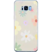 Mobilskal till Samsung Galaxy S8+ med fejdande blommor