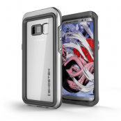 Ghostek Atmoic 3 Vattentätt Skal till Samsung Galaxy S8 - Silver