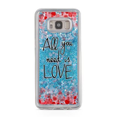 Glitter skal till Samsng Galaxy S8 - All you need is Love