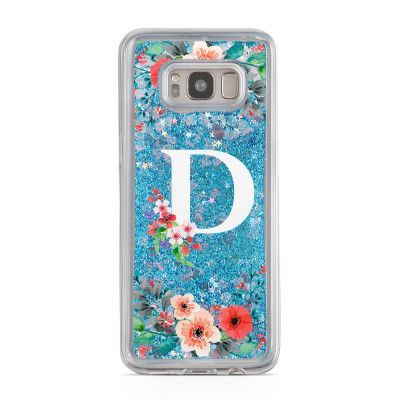 Glitter skal till Samsng Galaxy S8 - Bloomig D