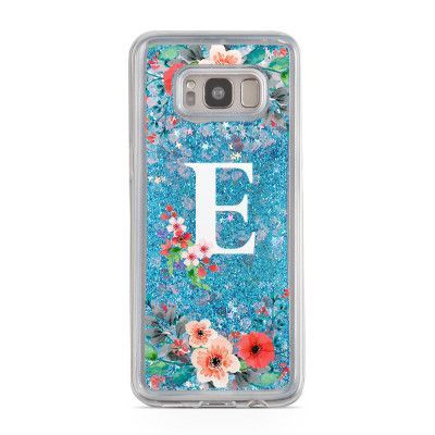 Glitter skal till Samsng Galaxy S8 - Bloomig E