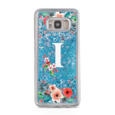 Glitter skal till Samsng Galaxy S8 - Bloomig I