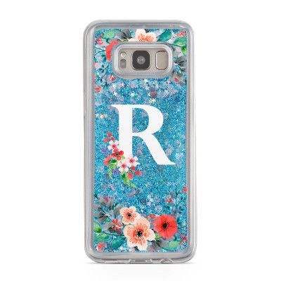 Glitter skal till Samsng Galaxy S8 - Bloomig R