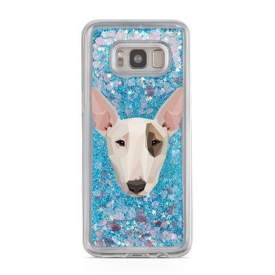 Glitter skal till Samsng Galaxy S8 - Bull Terrier