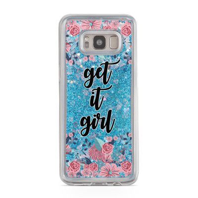Glitter skal till Samsng Galaxy S8 - Get it girl