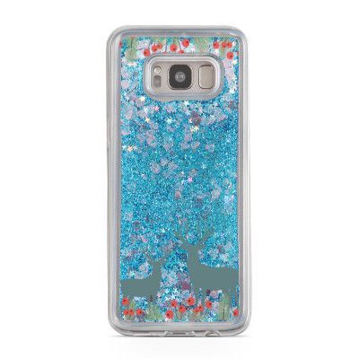 Glitter skal till Samsng Galaxy S8 - Heavenly deer