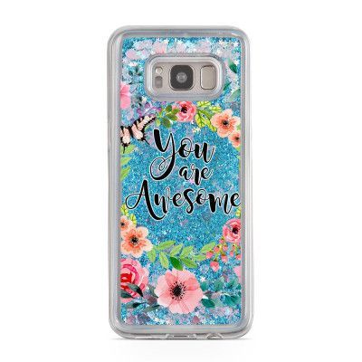 Glitter skal till Samsng Galaxy S8 - You are awesome
