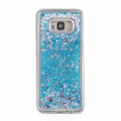 Glitter Skal till Samsung Galaxy S8 -  Blå