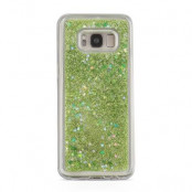 Glitter Skal till Samsung Galaxy S8 -  Grön