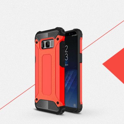 Hybrid Armor Mobilskal Samsung Galaxy S8 - Röd