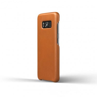 Mujjo läderfodral till Samsung Galaxy S8 - Brun