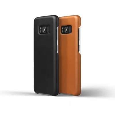 Mujjo läderfodral till Samsung Galaxy S8 - Svart