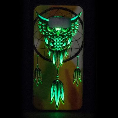 Noctilucent IMD Mobilskal Samsung Galaxy S8 - Owl Dream Catcher