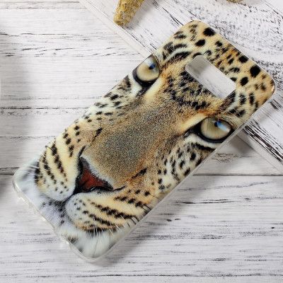 Patterned Mobilskal Samsung Galaxy S8 - Leopard