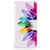 Plånboksfodral Samsung Galaxy S8 - Färgglad Blomma