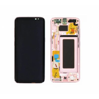 Samsung Galaxy S8 Skärm med LCD-display - Rosa