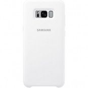 Samsung Silicon Cover Samsung Galaxy S8 - Vit