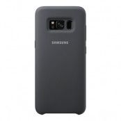 Silicone Cover Samsung Galaxy S8 - Silver/Grå