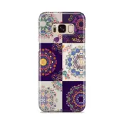 Skal till Samsung Galaxy S8 - Blommigt lapptäcke
