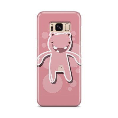 Skal till Samsung Galaxy S8 - Bubbelmonster - Rosa
