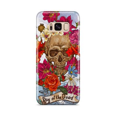 Skal till Samsung Galaxy S8 - Dödskalle - Day of the dead