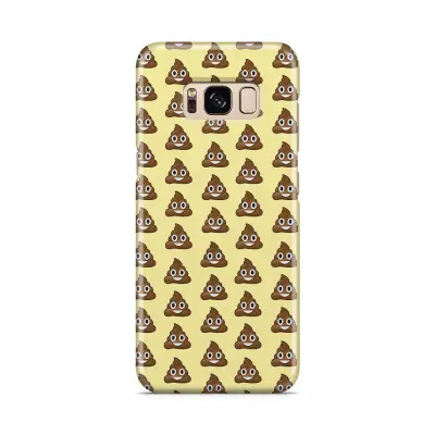 Skal till Samsung Galaxy S8 - Emoji - Bajs