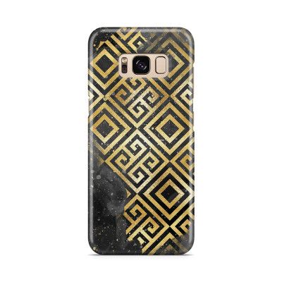 Skal till Samsung Galaxy S8 - Golden Squares