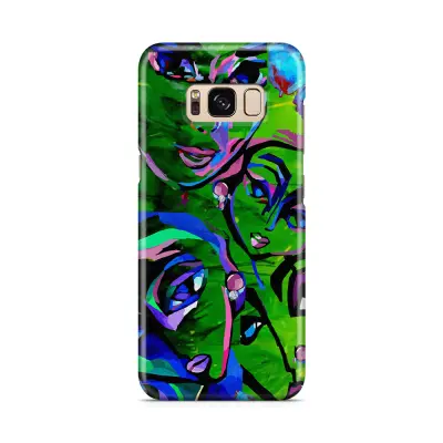 Skal till Samsung Galaxy S8 - Green Women