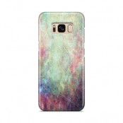 Skal till Samsung Galaxy S8 - Grunge texture - Ljusblå