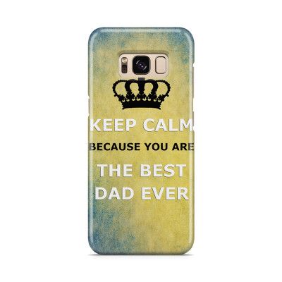 Skal till Samsung Galaxy S8 - Keep Calm - Best dad
