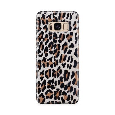 Skal till Samsung Galaxy S8 - Leopard oljefärg