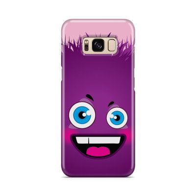 Skal till Samsung Galaxy S8 - Lila monster