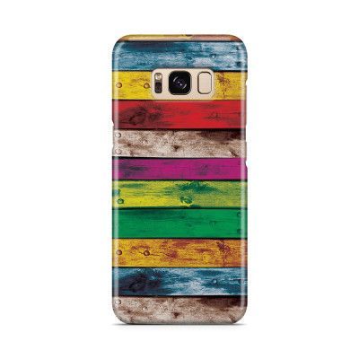 Skal till Samsung Galaxy S8 - Målade brädor